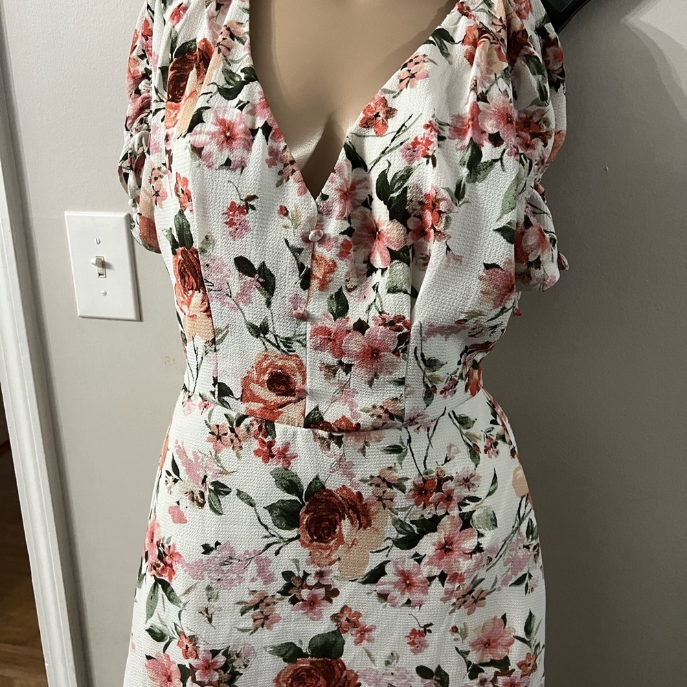Womens Ash & Violet Floral dress size:M
